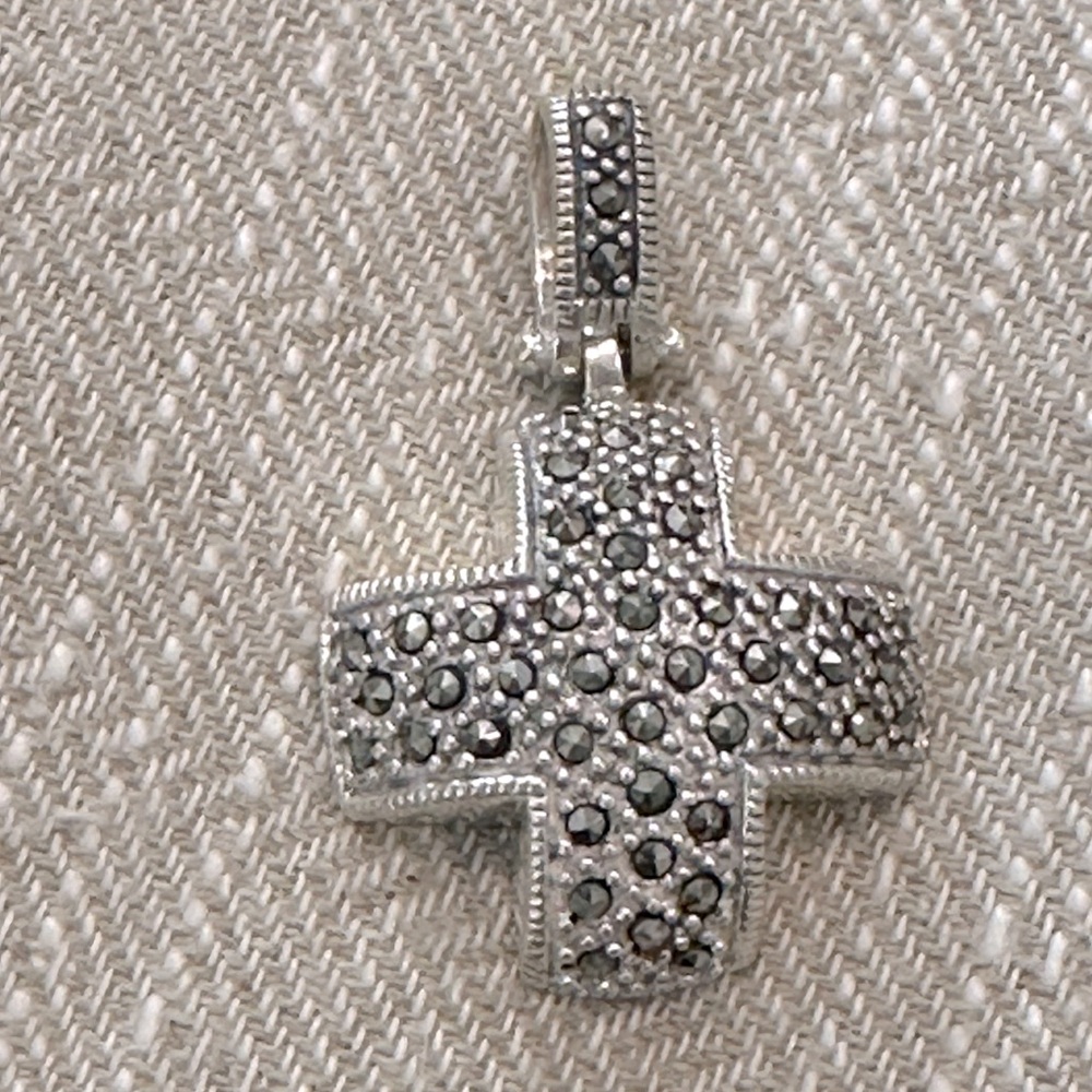 Marcasite Cross